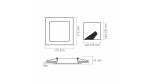 Panel LED 12W Square Neutral
